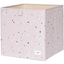 3 Sprouts box Recycled 33 cm terrazzo šedá