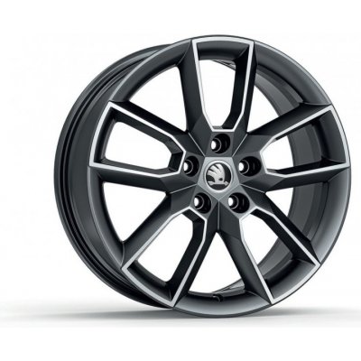 Škoda GEMINI 7,5x18 5x112 ET51 anthracite – Zboží Mobilmania