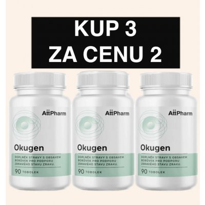 Attpharm Okugen 3 x 90 tobolek – Hledejceny.cz