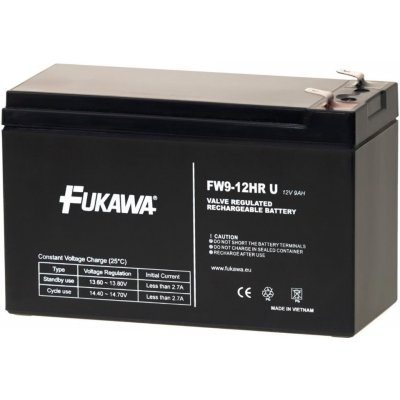 FUKAWA FW9-12HRU 12V 9Ah – Zboží Živě
