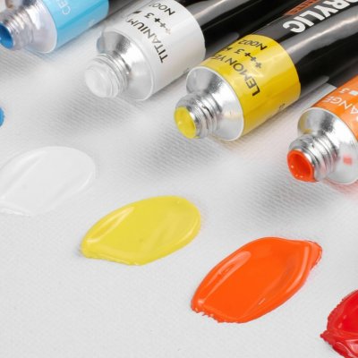 Toybit Maxi dětská malířská sada Akrylové barvy se zástěrou a doplňky 49 ks – Hledejceny.cz