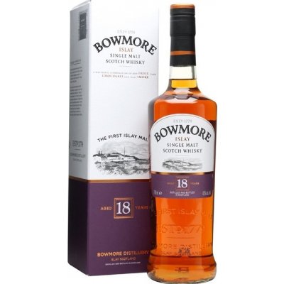 Bowmore 18y 43% 0,7 l (holá láhev)