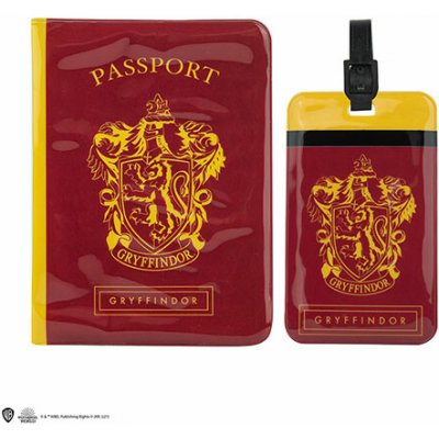 Distrineo Obal na pas a štítek na zavazadla Harry Potter Nebelvír – Hledejceny.cz
