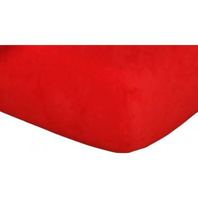 Dadka jersey prostěradlo červené 90x200x18 – Zboží Mobilmania