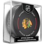 Inglasco Sherwood Puk Chicago Blackhawks NHL Official Game Puck 2024-2025 – Zboží Dáma