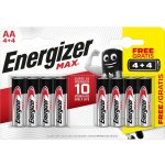 Energizer Max AA 8 ks EU010 – Zbozi.Blesk.cz