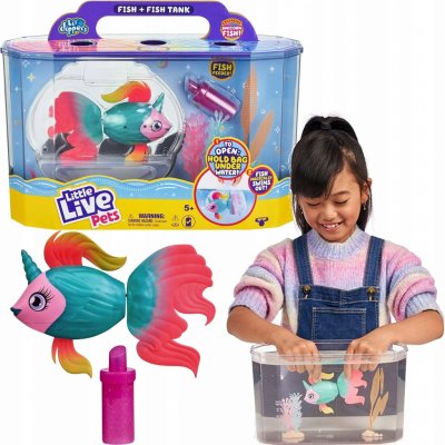 Little Live Pets Akvárium a plovoucí rybka – Zbozi.Blesk.cz