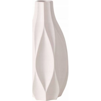 Boltze Home Dekorační váza Avanitka, 30 cm, matná, bílá – Hledejceny.cz