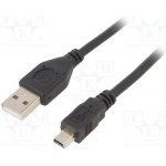 Gembird CCP-USB2-AM5P-6 USB 2.0, A-mini B (5pin) 1,8m – Zboží Živě