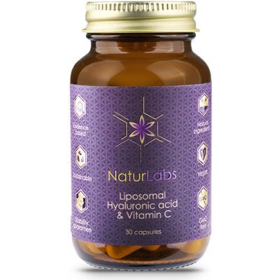 NaturLabs Kyselina hyaluronová + Vitamin C liposomální, kapsle Množství 120 kapslí