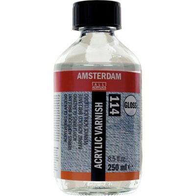 Amsterdam akrylový lesklý lak 114 250 ml – Zboží Mobilmania
