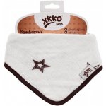 KIKKO Bambusový slintáček/šátek XKKO BMB Natural Brown Stars – Hledejceny.cz