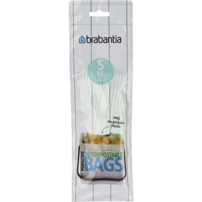 Brabantia PerfectFit kompostovatelné pytle 6 L S 10ks sáčků v roli 12µm – Zboží Mobilmania