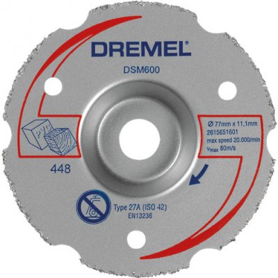 Dremel 2615S600JB Univerzální karbidový zarovnávací řezný kotouč – HobbyKompas.cz