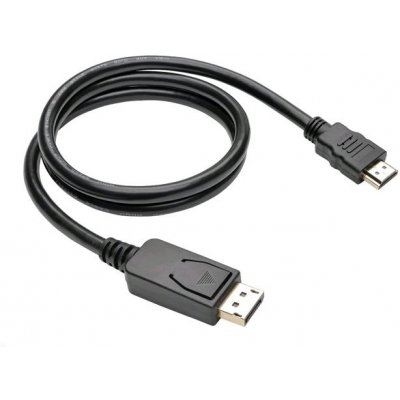 Kabel C-TECH DisplayPort/HDMI, 1m, černý - CB-DP-HDMI-10 – Zboží Živě