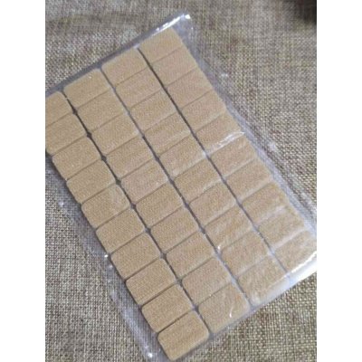 Suchý zip samolepicí obdélníčky 15x25 mm béžový – Hledejceny.cz