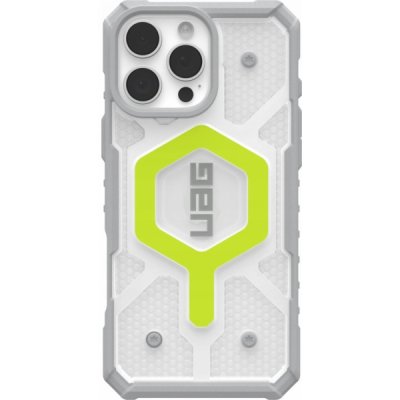 UAG Pathfinder Clear Magsafe - ochranné pouzdro pro iPhone 16 Pro Max kompatibilní s MagSafe aktivní neon – Zboží Živě
