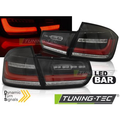 ZADNÍ SVĚTLA, LED SVĚTLOMETY, LAMPY BMW F30 2011-2018, LED BAR, SEQ, ČERNÉ – Hledejceny.cz