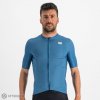 Cyklistický dres Sportful Checkmate Blue Sea Berry Blue