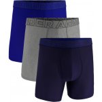 Under Armour Performance Tech Mesh 6in Boxerjock 3P black/grey/blue – Zboží Mobilmania