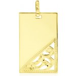 Gemmax Zlatá zdobná destička vhodná k porytí GUPYN 39861 – Zboží Mobilmania