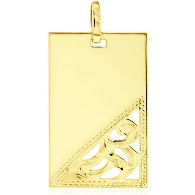 Gemmax Zlatá zdobná destička vhodná k porytí GUPYN 39861 – Zboží Mobilmania