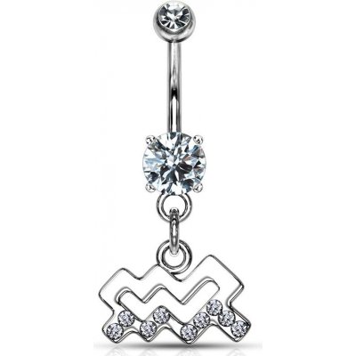 Šperky4U piercing do pupíku znamení WP01141-11 – Sleviste.cz