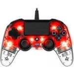 Nacon Wired Compact Controller PS4 PS4OFCPADCLRED – Hledejceny.cz