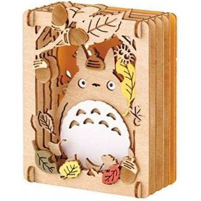 Maison Skládačka dřevěná kulisa Ghibli Můj soused Totoro uni – Hledejceny.cz