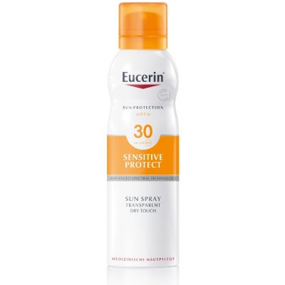 Eucerin Sun Dry Touch Sensitive Protect Transparentní sprej SPF30 200ml