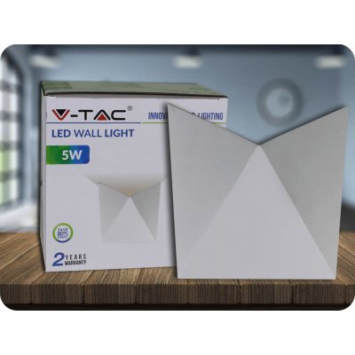 V-TAC LED SVÍTIDLO 5W (550 LM), IP65, BÍLÉ Neutrální bílá – Hledejceny.cz
