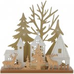 Home Styling Collection Vánoční LED stolní lampa 20 cm béžová – Hledejceny.cz