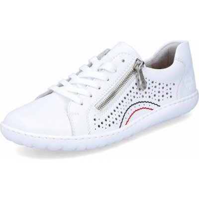 Reiker Dámské polobotky 52824 80 bílá S6 – Zboží Mobilmania
