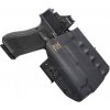 Pouzdra na zbraně RH Holsters OWB pravé Glock 17 + TLR1 černé