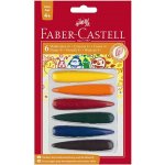 Faber Castell Plastové pastelky voskovky do dlaně 6ks – Hledejceny.cz