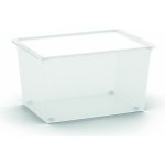 KIS C Box XL - transparent 50l s kolečky – Hledejceny.cz