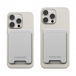 Cubenest magnetická Magsafe peněženka titanová WT01SGY – Zboží Živě
