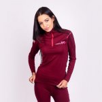 Dámský funkční merino rolák MW NRZZ švestkový melír – Zboží Dáma