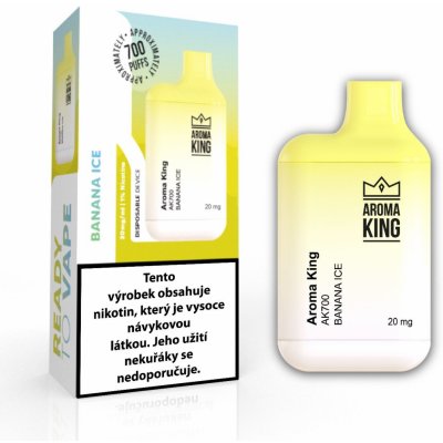 Aroma King AK Mini Banana Ice 20 mg 700 potáhnutí 1 ks – Zboží Mobilmania