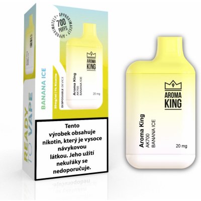 Aroma King AK Mini Banana Ice 20 mg 700 potáhnutí – Zboží Mobilmania