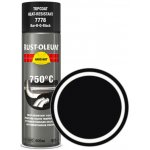 Rust-Oleum Tepelně odolná barva ve spreji Heat Resistant Aerosol 750°C / 500 ml Matná černá Matt Black