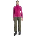 Icebreaker Wmns Merino Quantum Hybrid LS Zip Hoodie Electron Pink/Tempo – Zboží Dáma