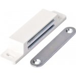 Walteco Nábytkový magnet, nosnost 13,5 kg, bílý, 2 ks 84512 – Zboží Mobilmania