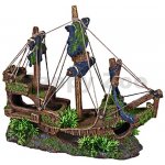 Flamingo Moza vrak lodi 31x11x27 cm – Hledejceny.cz