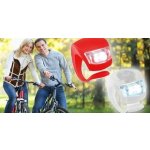Světlo na kolo LED svítilna 2ks – Zboží Mobilmania