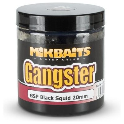 Michal Kučera MIKBAITS Mikbaits Gangster boilie v dipu 250ml - GSP Black Squid 20mm