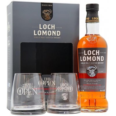 Loch Lomond The Open 46% 0,7 l (dárkové balení 2 sklenice) – Hledejceny.cz