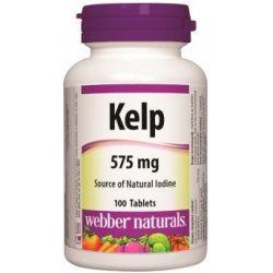 Webber Naturals Kelp 575 mg 100 tablet