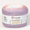 Příze YarnArt Pletací / háčkovací příze YarnArt FLOWERS ALPACA 405 fialovo-modro-růžová, melírovaná (duhová), 250g/940m