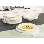 Seltmann Weiden Jídelní sada ZOÉ FINE DIAMOND krémová 12 ks – Sleviste.cz